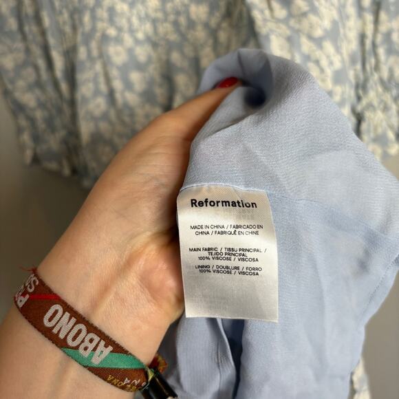 Reformation Zaria Floral Mini Dress - Picture 10 of 10